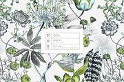 Bloomora luxury Floral Prints & More, a Pattern Graphic by Pink Linen (Thumbnail 3 of 11)