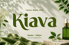 Kiava – Luxury Display Serif