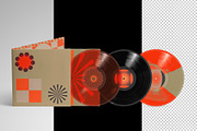 Gatefold Vinyl Mockup Pack, a Packaging Mockup by Glue Lab (Thumbnail 8 of 8)