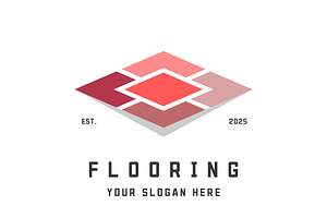 Flooring Decor Logo Icon, a Branding & Logo Template by Morvana Crew