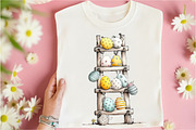 Farmhouse Easter Clipart, an Illustration by Libby Wishes (Thumbnail 3 of 8)