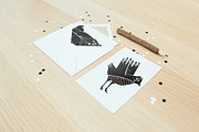 CUTE ANIMALS | Linocut | Vintage, an Animal Illustration by Mii Lab (Thumbnail 5 of 11)