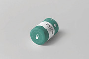 Supplement Jar and Box Mockup, a Packaging Mockup by DesignRushMarket (Thumbnail 4 of 12)