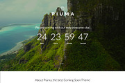 PIUMA - Multipurpose Countdown Theme, a HTML Template by SRPACDY (Thumbnail 2 of 7)