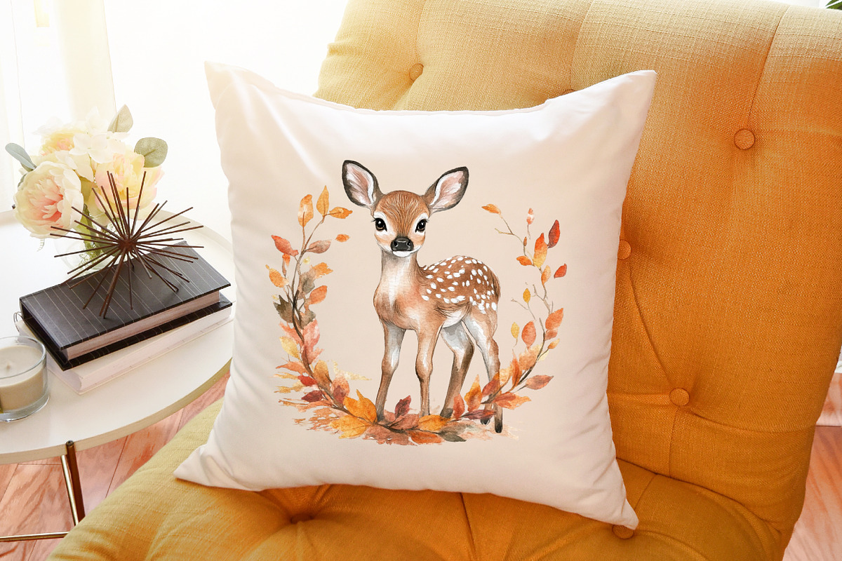 Autumn Forest Animals & Birds PNG, an Illustration by Sublimation Artist (Photo 6 of 6)