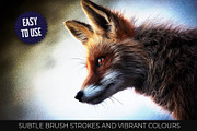 Airbrush Poster Photoshop Action, an Action Add-On by Dene Studios (Thumbnail 9 of 15)
