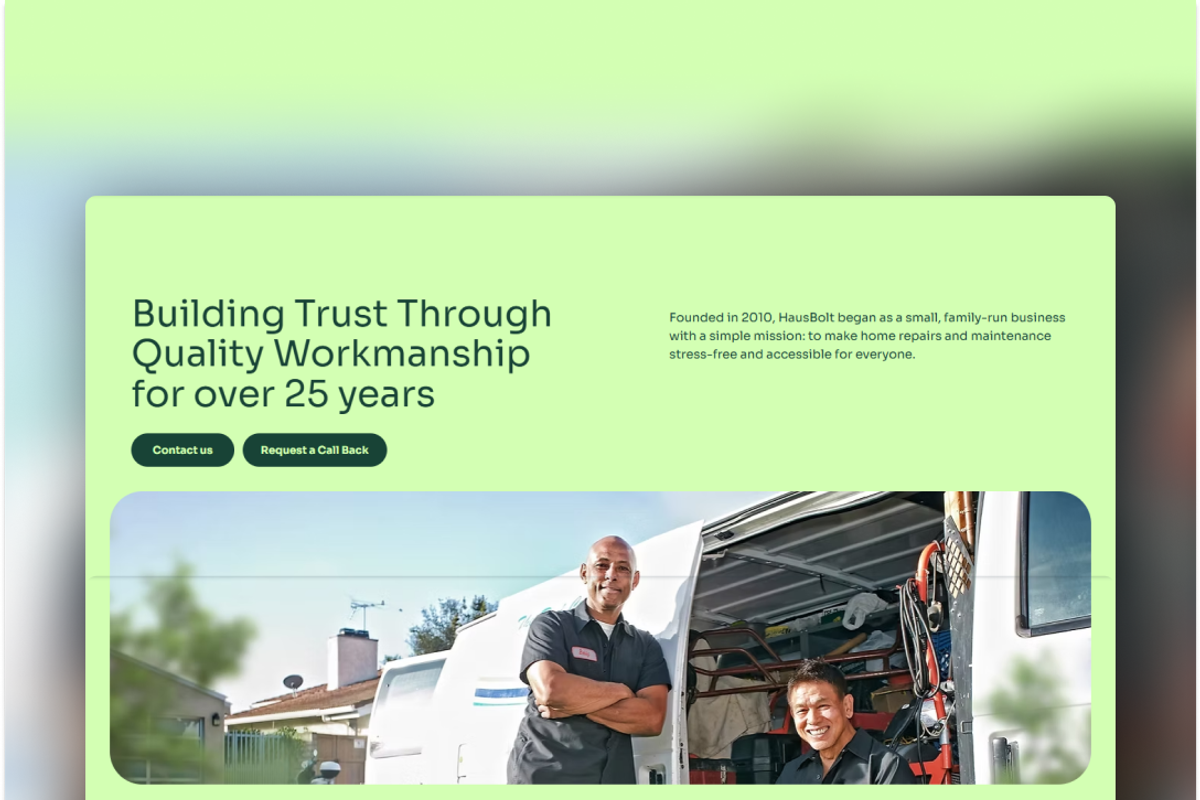 Handyman Wix Studio Template, a Wix Template by DanBaronetti (Photo 4 of 6)