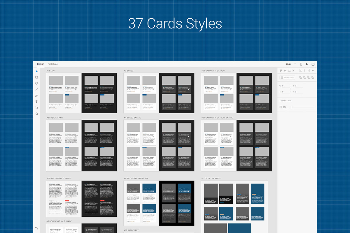 4eeder V2 Pro UI Kit for Adobe XD, an UI Kit Template by 4EB Studio (Photo 6 of 15)