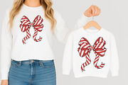 Christmas Coquette Bow PNG, an Illustration by Libby Wishes (Thumbnail 4 of 8)