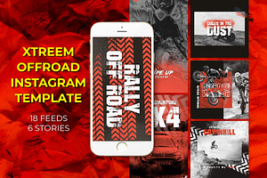 Xtreem Offroad Instagram Templates