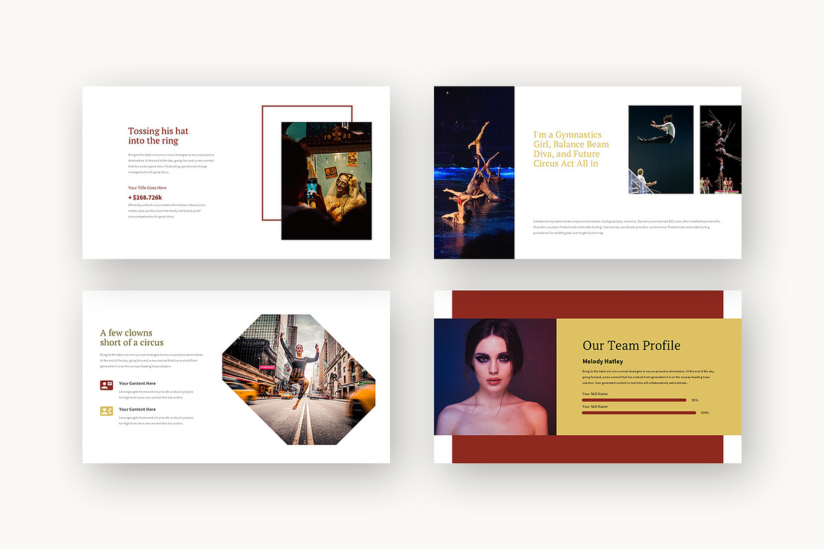 Nhub: Entertainment Bizz GoogleSlide, a Presentation Template by Punkl Camp (Photo 4 of 16)