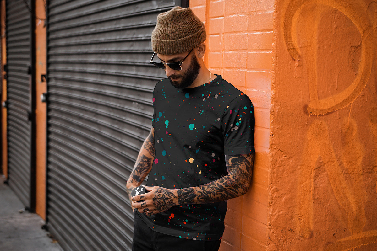 25 Ink Splatter Patterns, a Pattern Graphic by Artemisia_Art (Photo 2 of 7)