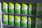 Tin Can Beverage Mockup, a Packaging Mockup by SLAB! Design (Thumbnail 5 of 7)