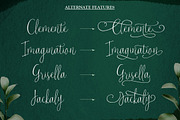 Lucky Spark Script, a Script Font by Letterhend Studio (Thumbnail 8 of 10)