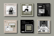 Fashion Social Media Template, a Social Media Template by MightyDesign (Thumbnail 1 of 8)