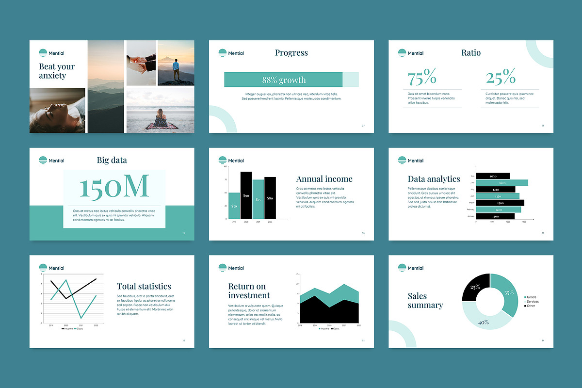 Presentation Mental Health, a Presentation Template by TemplatesNow! (Photo 10 of 14)