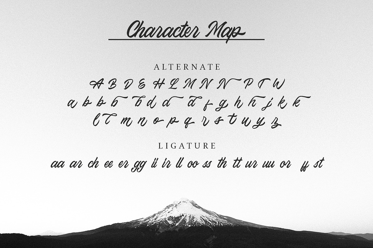 Northing - Modern Script Font, a Script Font by Alpaprana (Photo 8 of 10)