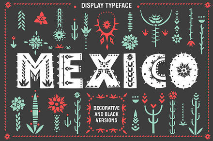 Mexico - Font Family, a Sans Serif Font by Struvictory.art