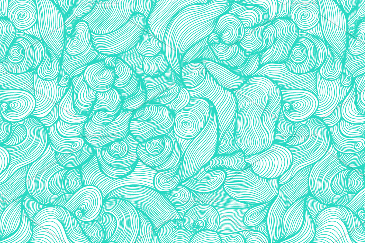 Waves pattern set 2 preview 3