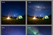 100 Night Sky Overlays, a Layer Style Add-On by MixPixBox (Thumbnail 4 of 6)