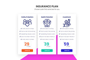 Insurance Plan, an UI Kit Template by Sujun Baidyaa (Thumbnail 2 of 2)