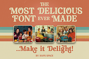 Rackles Delight, a Font by Haps Space (Thumbnail 2 of 15)