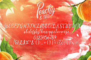Peachy & Pure - Typeface, a Script Font by Layerform Design Co. (Thumbnail 6 of 6)