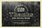 Evereast Slab Serif, a Slab Serif Font by Nocturnal Workspace (Thumbnail 9 of 9)