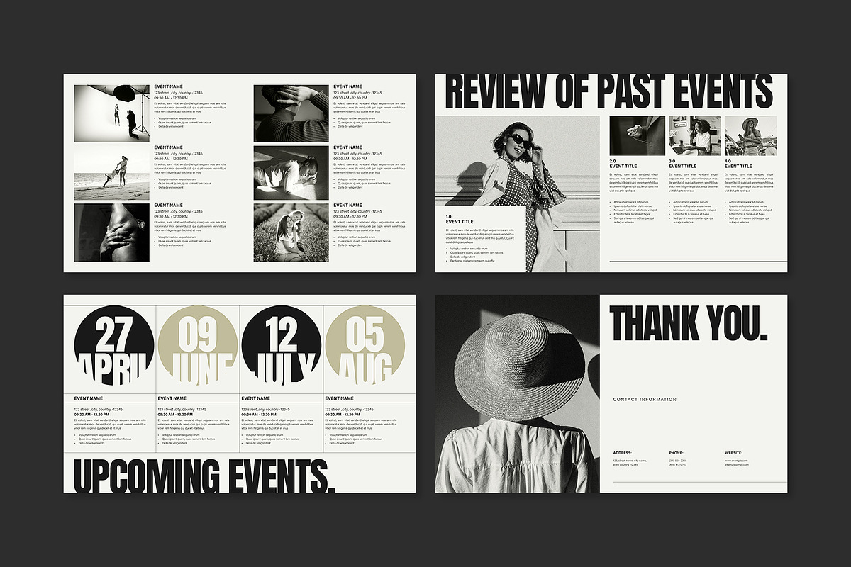 Newsletter Presentation Template, a Presentation Template by E-Type (Photo 5 of 5)