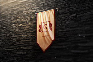 10 Realistic 3D Flags Mock-Up