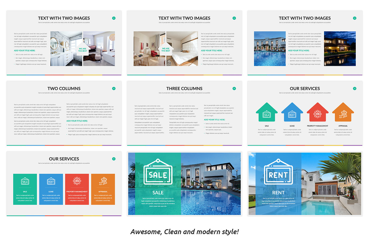 Real Estate PowerPoint Presentation, a Presentation Template by SlideBunny (Photo 6 of 23)