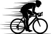 Cycling Sport Silhouette Bundle, an Illustration by Designs_River (Thumbnail 18 of 38)