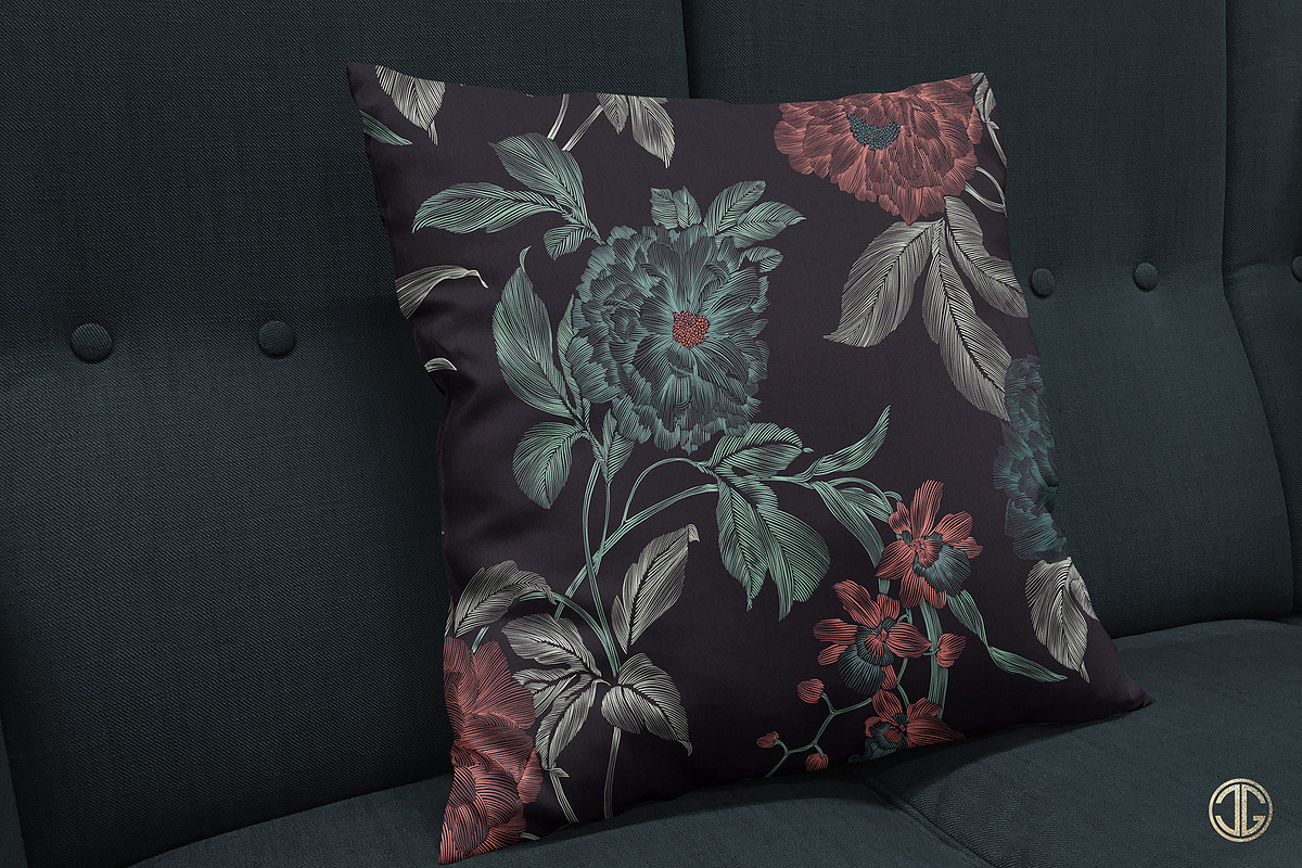 PAEONIA - Seamless Peony Pattern, a Pattern Graphic by C & G (Photo 5 of 7)