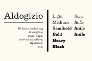 Aldogizio, a Serif Font by TeGeType foundry (Thumbnail 5 of 7)