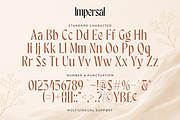 Impersal - Bold Condensed Font, a Sans Serif Font by Pixesia Studio (Thumbnail 9 of 11)