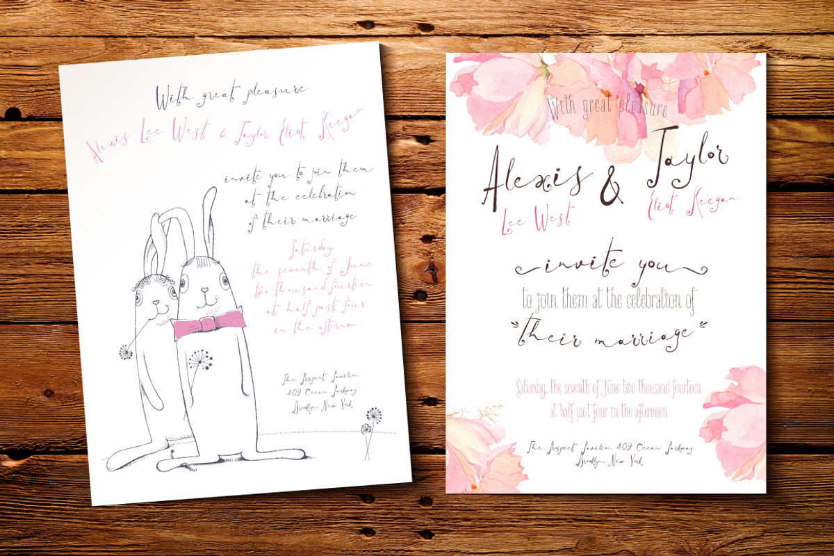 Tropical script + Paramaribo font preview 5