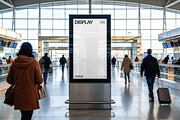 Airport Display Mockup, an Advertising Mockup by Design Squad (Thumbnail 4 of 4)