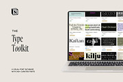 The Type Toolkit | Font Library, a Branding & Logo Template by Willow & White Studio (Thumbnail 1 of 6)