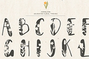 Everbloom - floral typeface, a Script Font by Anna Ivanir (Thumbnail 3 of 14)