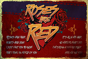 Bullhead - Bold Brush Font, a Script Font by Gassstype (Thumbnail 4 of 8)