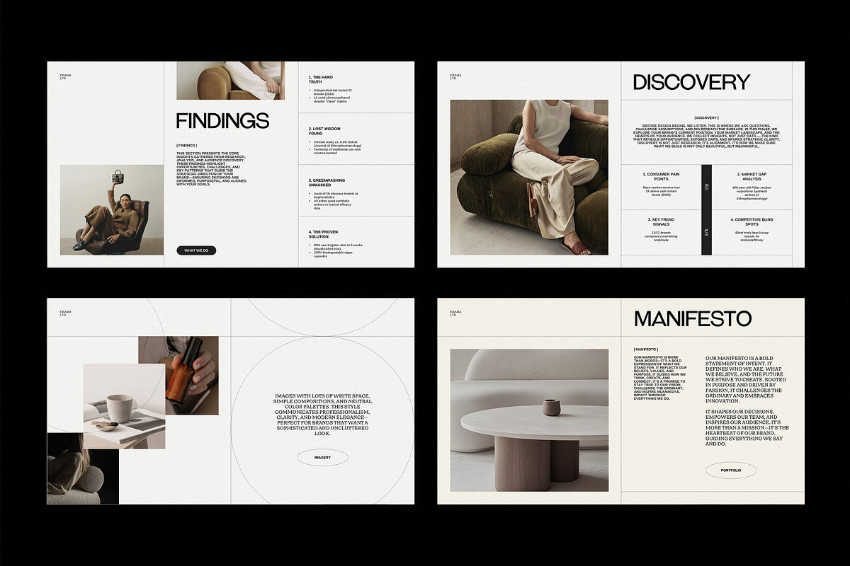 Krama Brand Strategy Template, a Presentation Template by Studio Elevate (Photo 6 of 12)