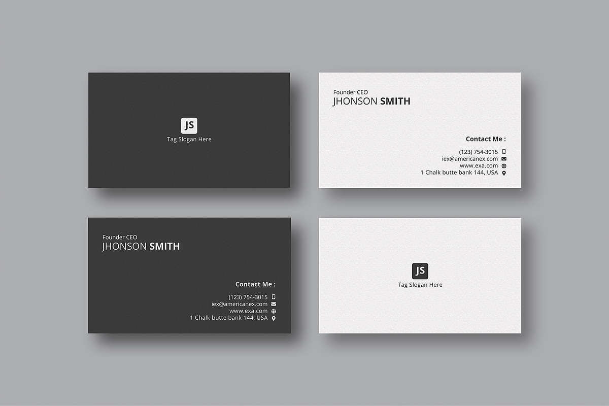 Business Card Template, a Business Card Template by Helal Shop (Photo 3 of 12)