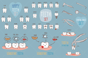 Mega Collection Cute Teeth