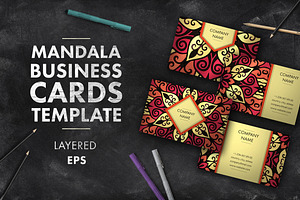 Mandala Business Card 008