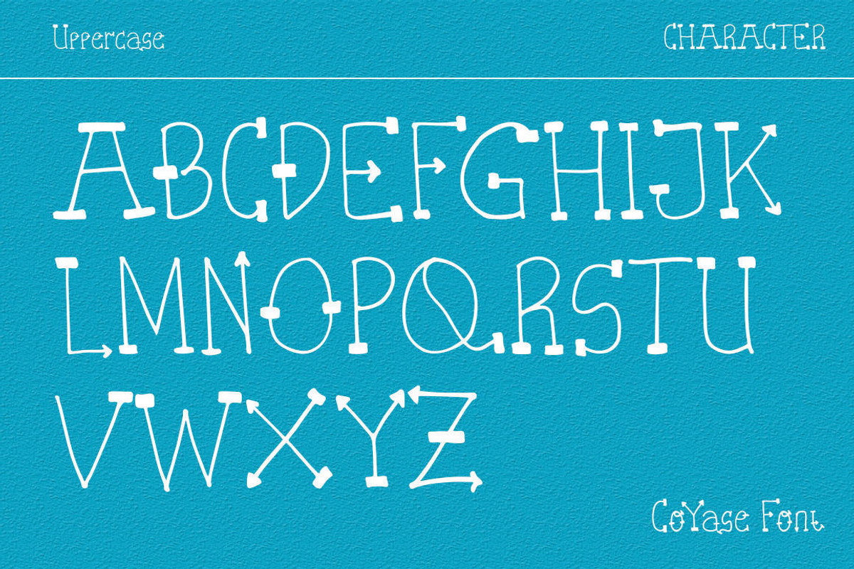 CoYaSe - Cute Display Font, a Font by Naistudio (Photo 3 of 7)