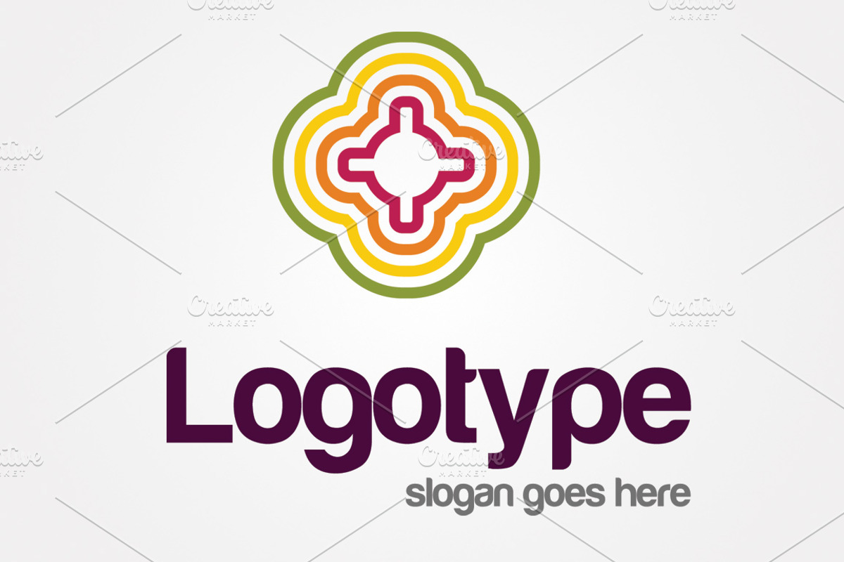 Colorful Logo Template, a Branding & Logo Template by Crazyleaf (Photo 1 of 3)