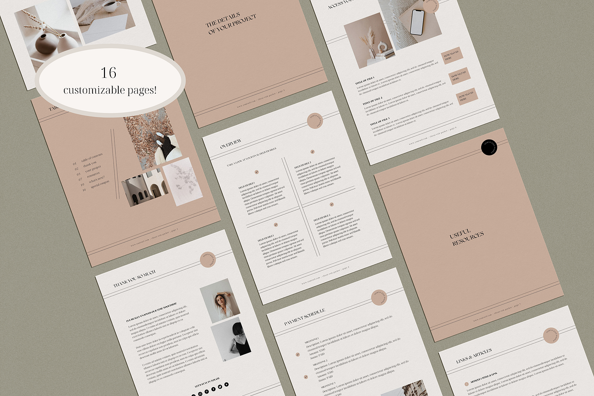 Business Template Bundle | Clients, a Templates & Theme by Tiny Pine Creative (Photo 7 of 9)