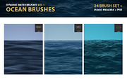 Dynamic Ocean Photoshop Brushes, a Brush Add-On by Mohamed Saber (Thumbnail 2 of 7)
