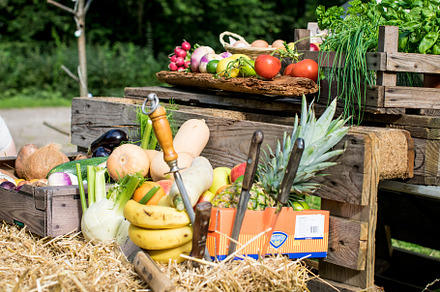 BBQ Outdoor with food preparations