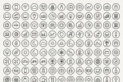 Bundle Pack Home Living Icons, an Outline Icon by adenpinkstore (Thumbnail 3 of 6)
